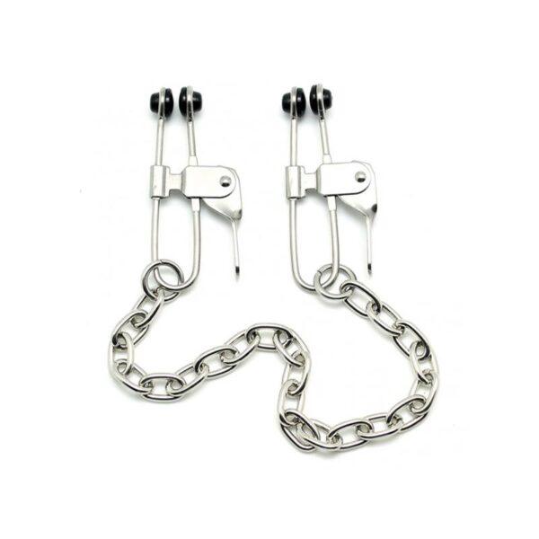 Pinzas Pezones Cadena Metal-BONDAGE PLAY (LoveCherry) EAN: 8718924235744