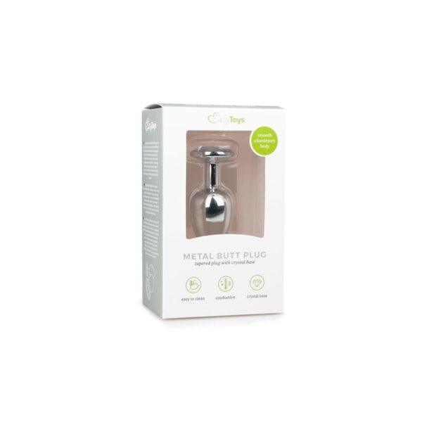 Plug Anal con Cristal Transparente No. 1-EASYTOYS (LoveCherry) EAN: 8718627525692 - Imagen 4