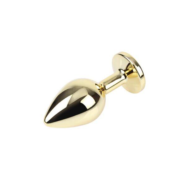 Plug Anal Clear Gem Gold Talla M-CHISA (LoveCherry) EAN: 7597461122605 - Imagen 3