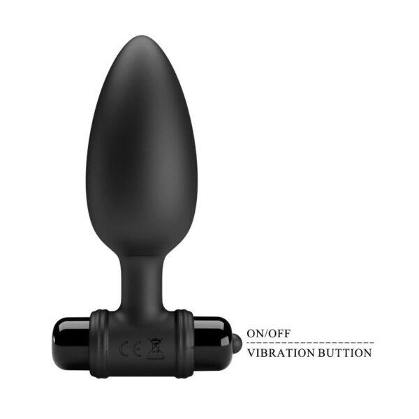 Plug Anal con Vibración Vibra Butt Plug II USB-PRETTYLOVE (LoveCherry) EAN: 6959532326222 - Imagen 6