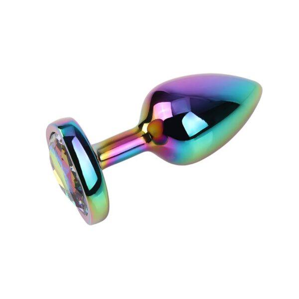 Plug Anal Rainbow Heart Gem Talla S-CHISA (LoveCherry) EAN: 759746122193 - Imagen 3