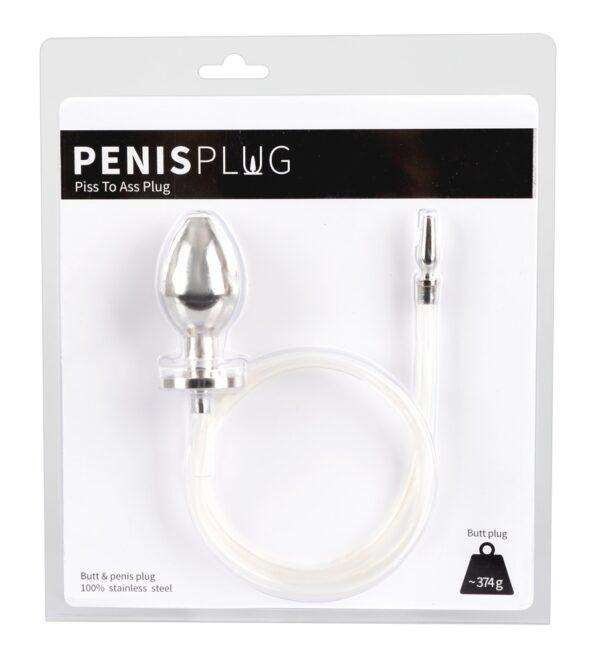 Plug para el pene con plug anal para el juego Uro-PENIS PLUG (Fun Distri) EAN: 4024144546121 - Imagen 2