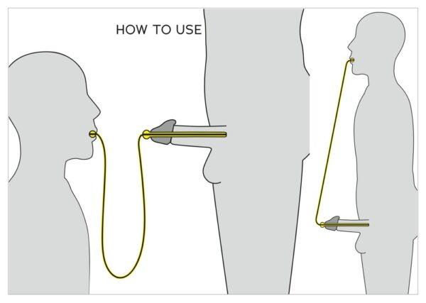 Plug Pene y Flexible Piss To Mouth 11cm - Diametro 7mm-PENIS PLUG (Fun Distri) EAN: 4024144213375 - Imagen 3