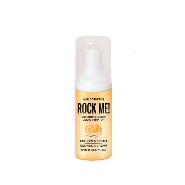 Rock Me! Vibrador Liquido Cookies and Cream 20 ml-NUEI COSMETICS (LoveCherry) EAN: 8495390890485 - Imagen 2