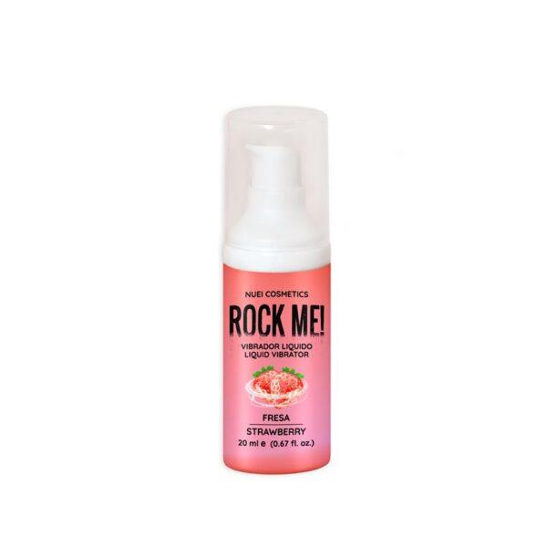 Rock Me! Vibrador Líquido Fresa 20 ml-NUEI COSMETICS (LoveCherry) EAN: 8495390890478 - Imagen 2