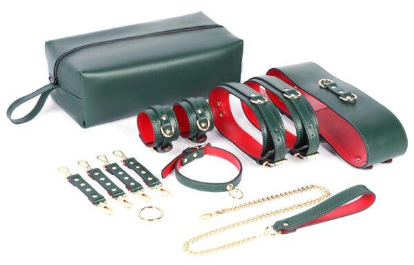 BDSM Set 6 Piezas Verde-Rojo-LuxuryFantasy (Fun Distri) EAN: 3662811420704