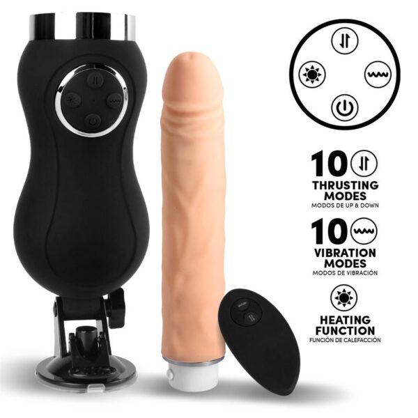 Sex Machine Vibración, Thrusting y Calor Control Remoto USB-INTOYOU BDSM LINE (LoveCherry) EAN: 8436583794005 - Imagen 2