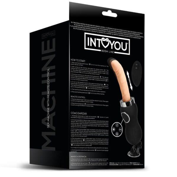 Sex Machine Vibración, Thrusting y Calor Control Remoto USB-INTOYOU BDSM LINE (LoveCherry) EAN: 8436583794005 - Imagen 6