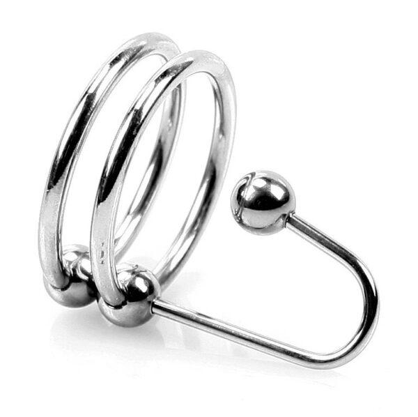 Tapón Esperma Doble Anillo 2.5cm - Diámetro 8mm-Kiotos (Fun Distri) EAN: 8718969401739