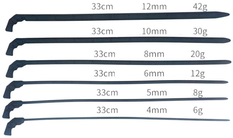 Varilla de silicona para la uretra GUN STYLE 32cm - Imagen 5