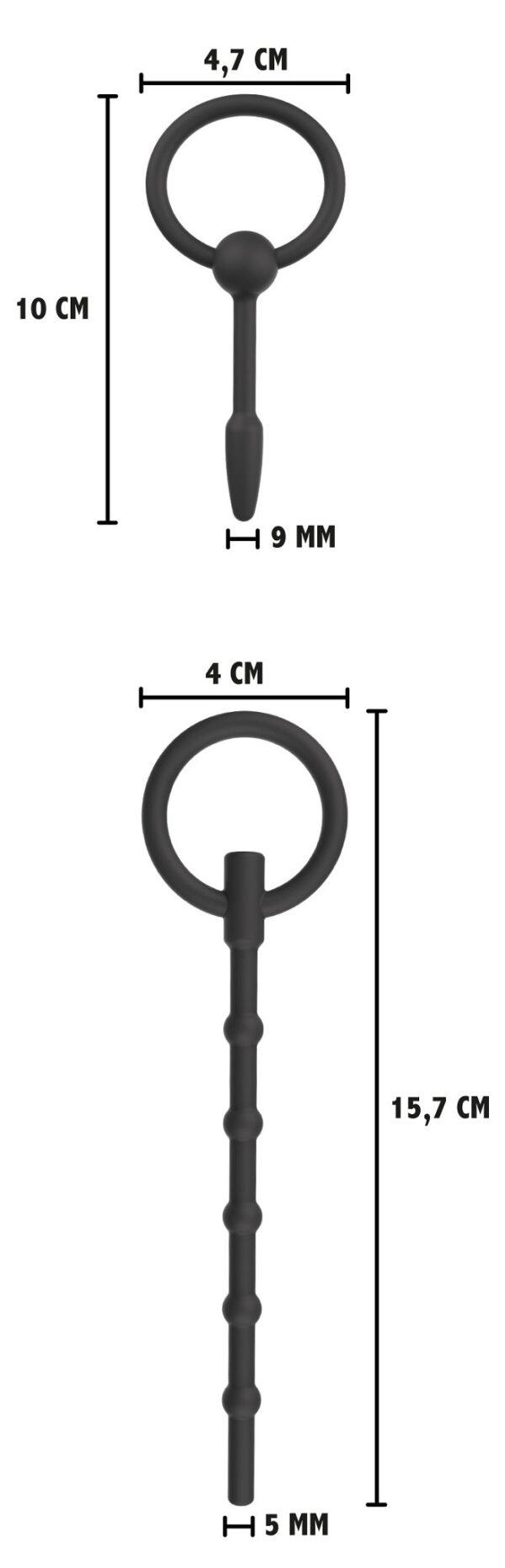 Set avanzado Vástago y tapón de silicona para uretra-Hidden Desire (Fun Distri) EAN: 8713221833242 - Imagen 5