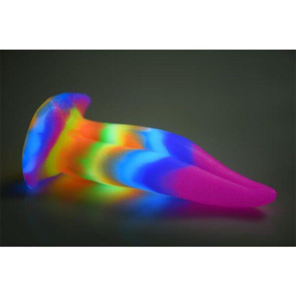 Unicorn Tongue Dildo Lengua Brilla en la Oscuridad 8.4-CREATURE COCKS (LoveCherry) EAN: 848518049902 - Imagen 5