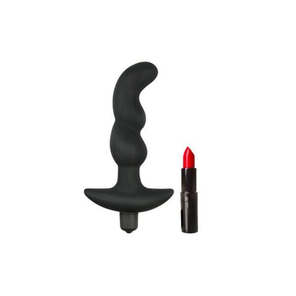 Vibrador Prostático Silicona Negro-EASYTOYS (LoveCherry) EAN: 8718627526750 - Imagen 4