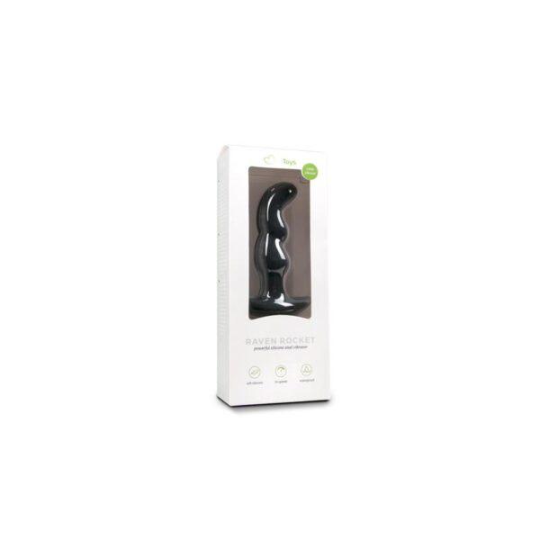 Vibrador Prostático Silicona Negro-EASYTOYS (LoveCherry) EAN: 8718627526750 - Imagen 5