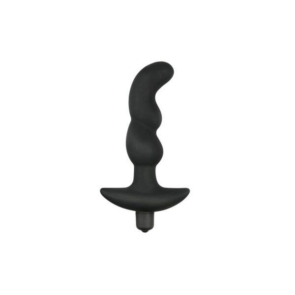 Vibrador Prostático Silicona Negro-EASYTOYS (LoveCherry) EAN: 8718627526750