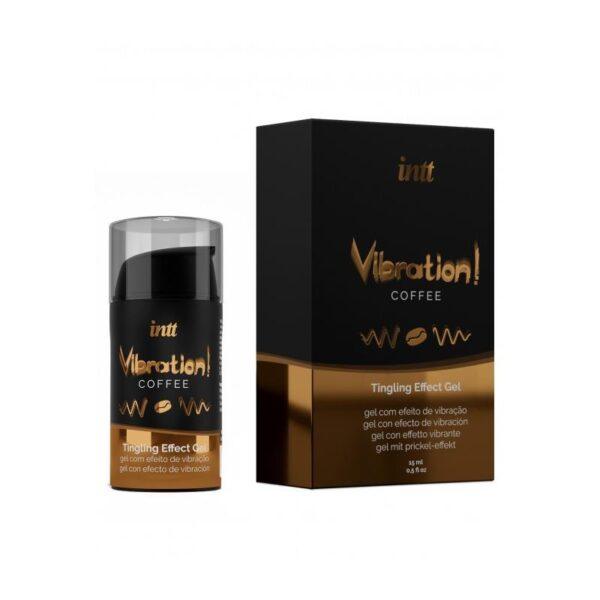 Vibrador Líquido Efecto Calor Sabor Café 15 ml-INTT (LoveCherry) EAN: 5600304015547