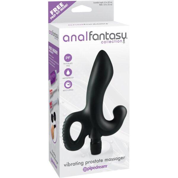 Vibrador Masajeador de Próstata - Color Negro-ANAL FANTASY COLLECT. (LoveCherry) EAN: 603912332308 - Imagen 3