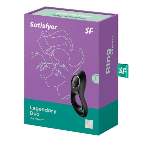 Anillo para el Pene Legendary Duo USB Negro-SATISFYER (LoveCherry) EAN: 4061504009902 - Imagen 6