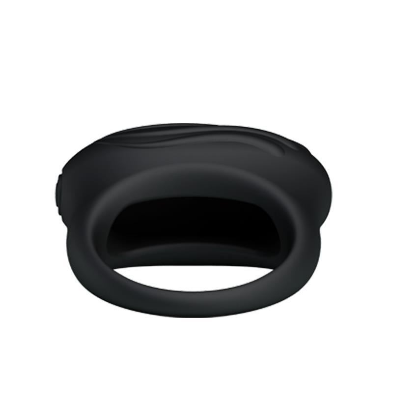 Anillo Vibrador Bertram Color Negro-PRETTYLOVE (LoveCherry) EAN: 6959532314137.0 - Imagen 3