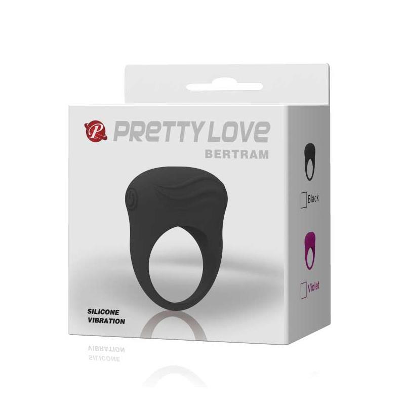 Anillo Vibrador Bertram Color Negro-PRETTYLOVE (LoveCherry) EAN: 6959532314137.0 - Imagen 8