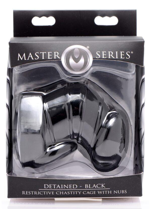 Jaula de Castidad Detenida 7cm Negra-Master Series (Fun Distri) EAN: 848518026729 - Imagen 2