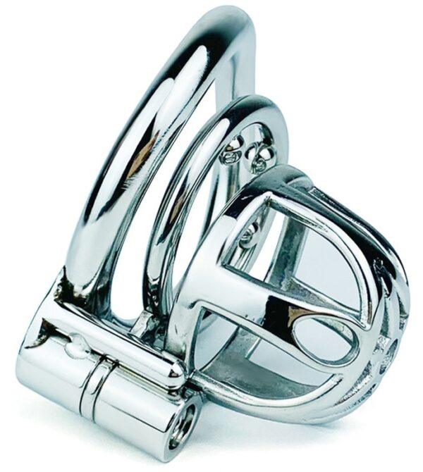 Jaula de castidad de metal Trig Cage 4 x 3,5cm-CockLock (Fun Distri) EAN: 3662811402144 - Imagen 6