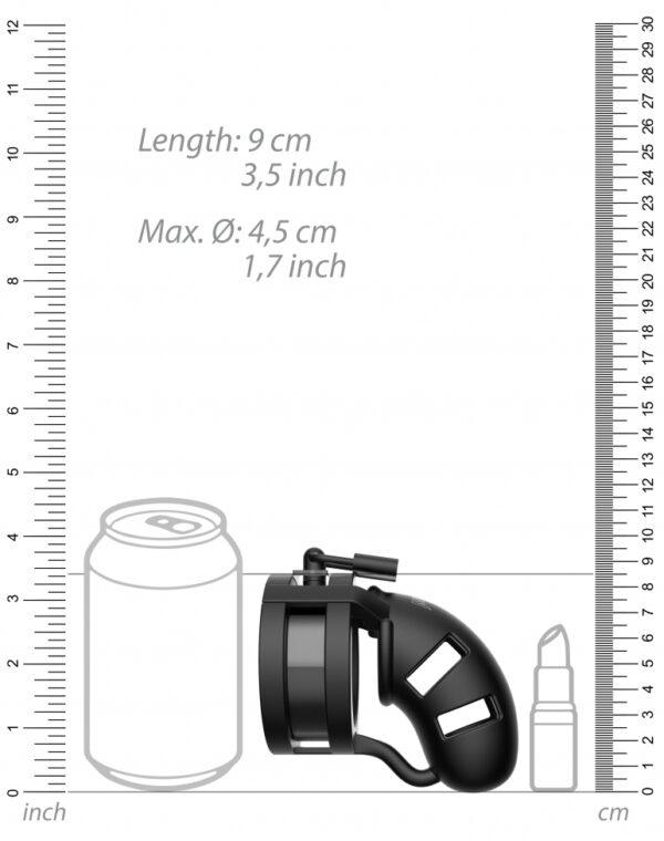 Jaula de Castidad de Silicona ManCage Modelo 18 - 9 x 3.2cm-MANCAGE (Fun Distri) EAN: 7423522515501 - Imagen 3