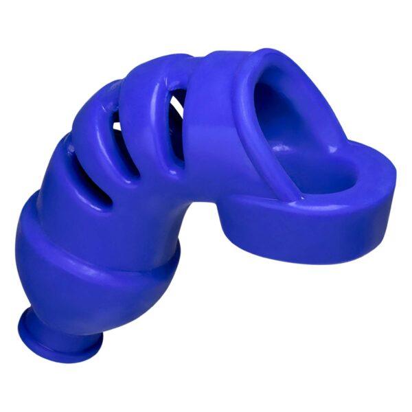 Jaula de castidad Lockdown Azul-Hünkyjunk by Oxballs (Fun Distri) EAN: 840215120090 - Imagen 3