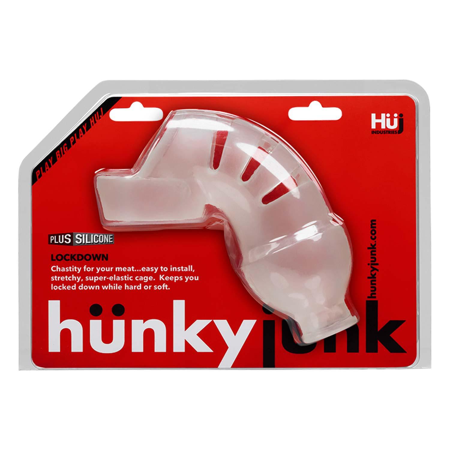 Jaula de castidad transparente-Hünkyjunk by Oxballs (Fun Distri) EAN: 840215119841 - Imagen 2