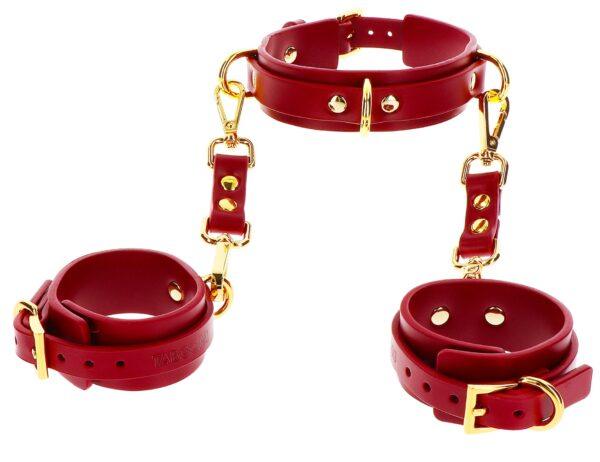 Collar de anillas con puños Taboom rojo-TABOOM (Fun Distri) EAN: 8713221824318