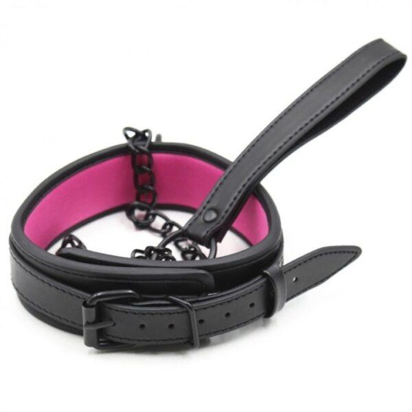 Collar + Plomo Negro - Rosa-FUKR (Fun Distri) EAN: 3662811163922