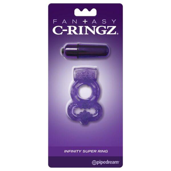 Fantasy C-Ringz Super Anillo Infinity Púrpura-FANTASY C-RINGZ (LoveCherry) EAN: 603912747751 - Imagen 3