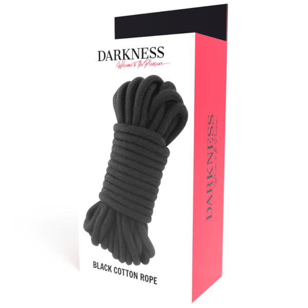 DARKNESS - CUERDA JAPONESA 20 M NEGRO-DARKNESS BONDAGE (Dreamlove) EAN: 8435565904197 - Imagen 4