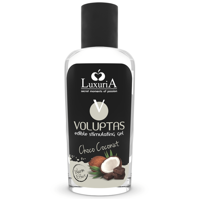 INTIMATELINE LUXURIA - VOLUPTAS GEL MASAJE COMESTIBLE EFECTO CALOR - COCO Y CREMA 100 ML-INTIMATELINE LUXURIA (Dreamlove) EAN: 8013388002186
