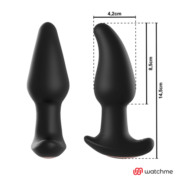 ANBIGUO - WATCHME CONTROL REMOTO PLUG ANAL VIBRADOR CON ROTACIÓN DE PERLAS AMADEUS-ANBIGUO (Dreamlove) EAN: 8435565925444 - Imagen 6