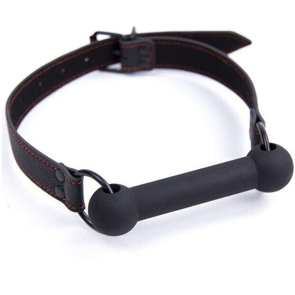 OHMAMA FETISH - MORDAZA HUESO CON CORREA DE PU-OHMAMA FETISH (Dreamlove) EAN: 8435565933456