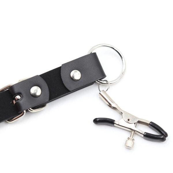 OHMAMA FETISH - PINZAS CLITORIS CON CORREAS PIERNAS-OHMAMA FETISH (Dreamlove) EAN: 8435565933975 - Imagen 3