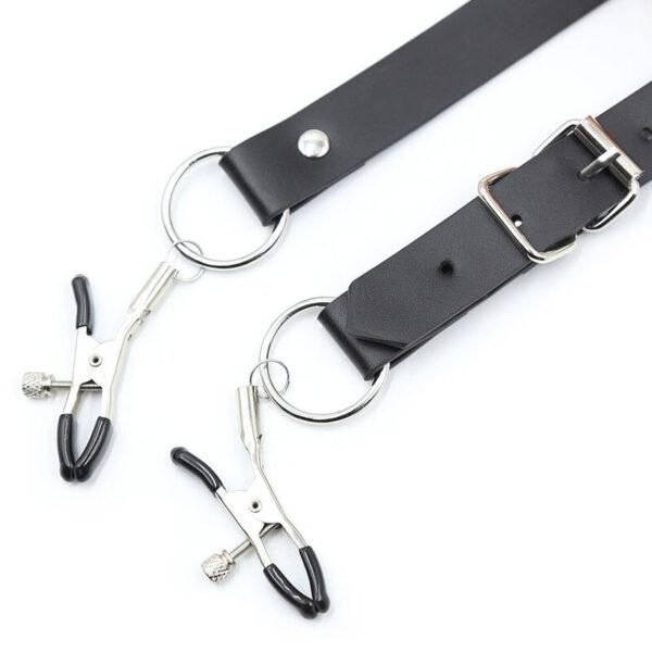 OHMAMA FETISH - PINZAS CLITORIS CON CORREAS PIERNAS-OHMAMA FETISH (Dreamlove) EAN: 8435565933975 - Imagen 5