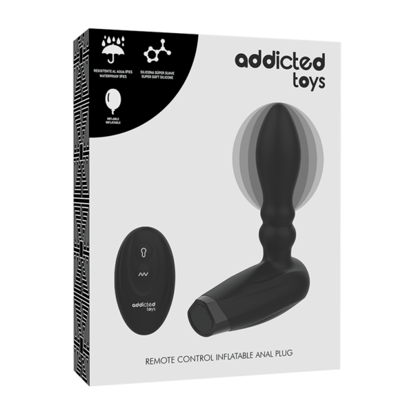 ADDICTED TOYS - PLUG INFLABLE CONTROL REMOTO 10 MODOS DE VIBRACION-ADDICTED TOYS (Dreamlove) EAN: 8435565930080 - Imagen 6