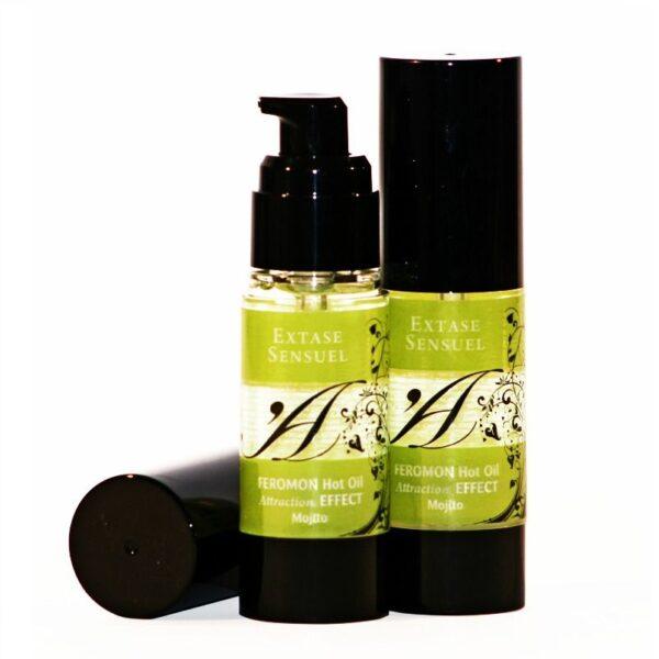 EXTASE SENSUAL - ACEITE MASAJE EFECTO CALOR CON FEROMONAS MOJITO 30 ML-EXTASE SENSUAL (Dreamlove) EAN: 8436533092649