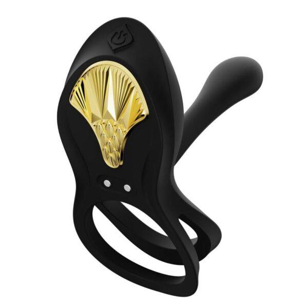 ZALO - BAYEK ANILLO VIBRADOR CONTROL REMOTO PAREJAS NEGRO-ZALO (Dreamlove) EAN: 735632930387 - Imagen 2