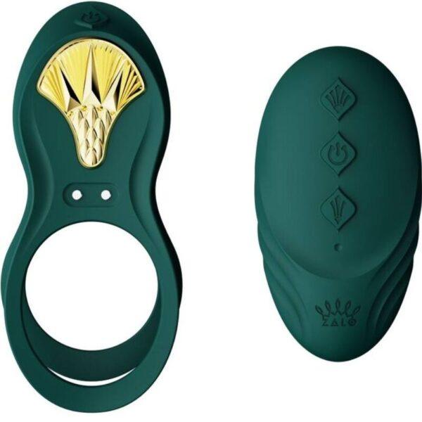 ZALO - BAYEK ANILLO VIBRADOR CONTROL REMOTO PAREJAS VERDE-ZALO (Dreamlove) EAN: 735632930363