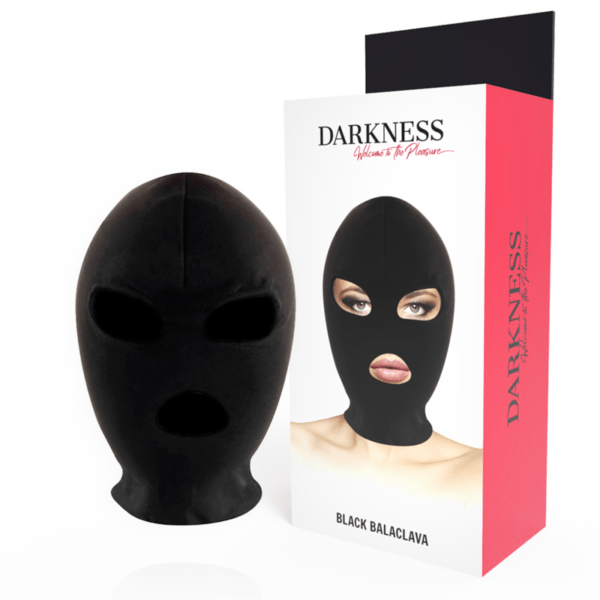 DARKNESS - BDSM MÁSCARA SUMISIÓN BOCA Y OJOS NEGRO-DARKNESS BONDAGE (Dreamlove) EAN: 8435565903435