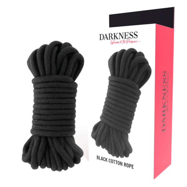 DARKNESS - CUERDA JAPONESA 5 M NEGRO-DARKNESS BONDAGE (Dreamlove) EAN: 8435565904173