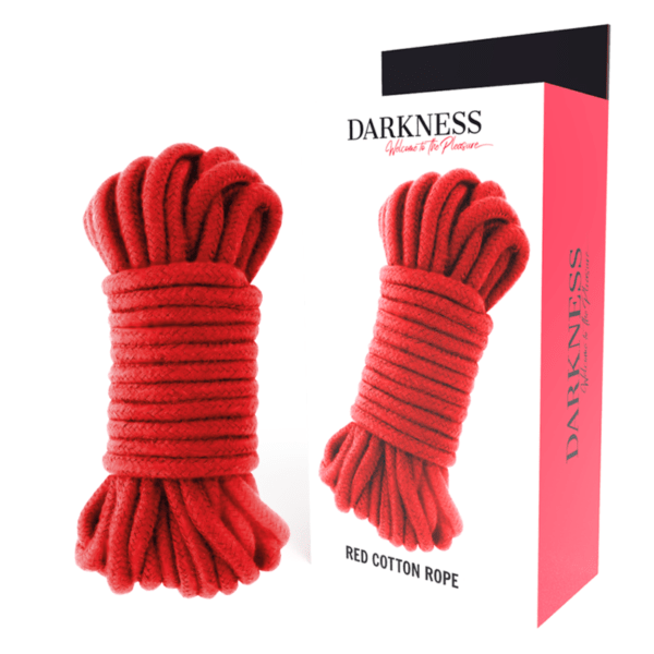 DARKNESS - CUERDA JAPONESA 10 M ROJO-DARKNESS BONDAGE (Dreamlove) EAN: 8435565904210