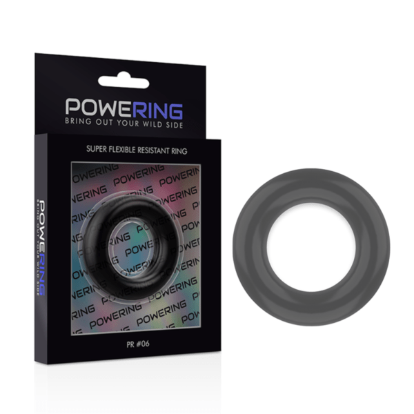 POWERING - SUPER FLEXIBLE Y RESISTENTE ANILLO PENE  5.5CM PR06 NEGRO-POWERING (Dreamlove) EAN: 8435565912550 - Imagen 6