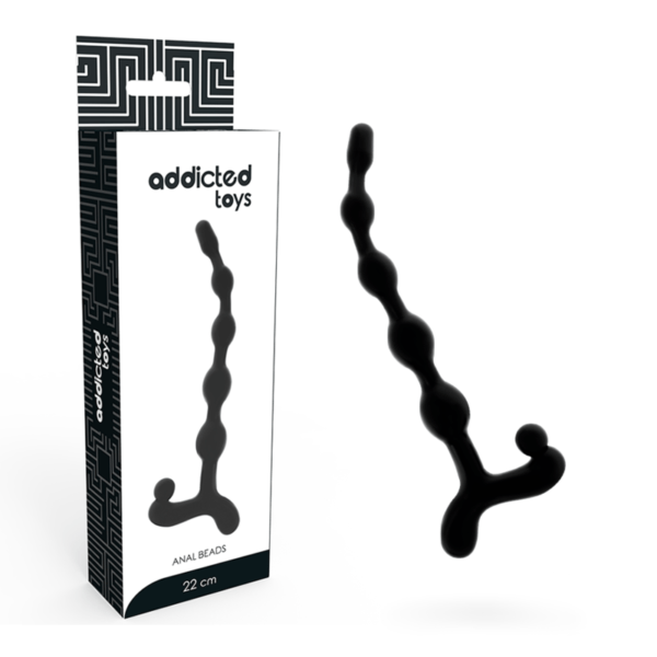 ADDICTED TOYS - BOLAS ANALES 22 CM NEGRO-ADDICTED TOYS (Dreamlove) EAN: 8435565909192