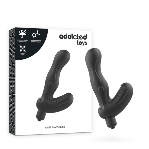 ADDICTED TOYS - ESTIMULADOR ANAL PROSTATA SILICONA P-SPOT VIBE-ADDICTED TOYS (Dreamlove) EAN: 8435565913571