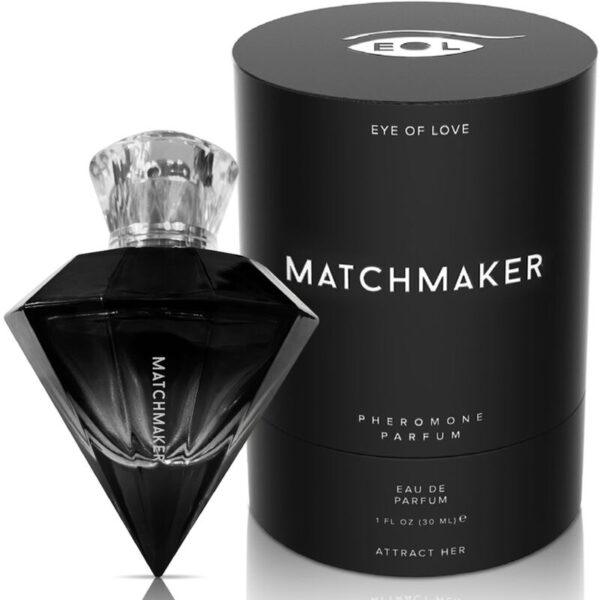 EYE OF LOVE - MATCHMAKER BLACK DIAMOND PERFUME FEROMONAS PARA ÉL 30 ML-EYE OF LOVE (Dreamlove) EAN: 818141014103