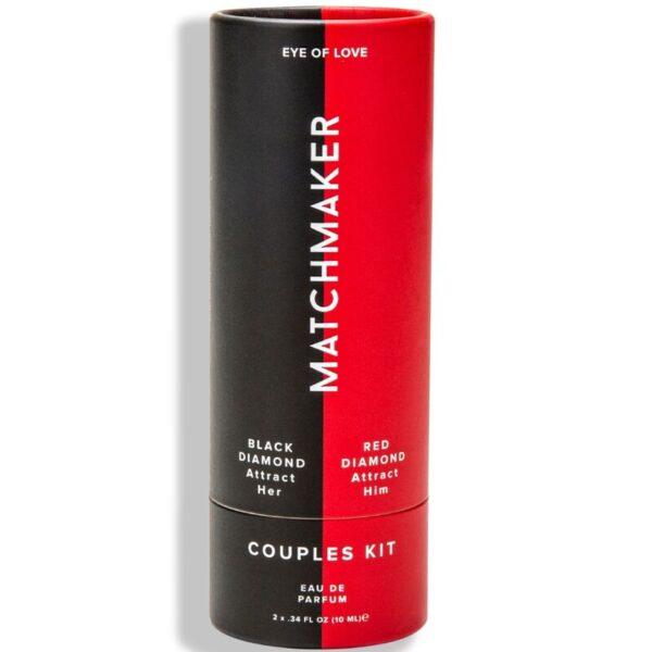 EYE OF LOVE - MATCHMAKER 2PC FEROMONAS SET COUPLES KIT PARA ÉL Y ELLA 20 ML-EYE OF LOVE (Dreamlove) EAN: 818141014189 - Imagen 2